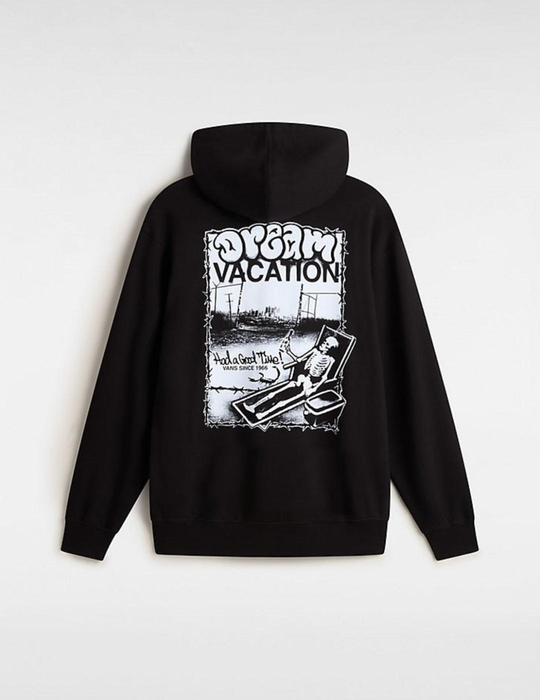 VANS SUDADERA NEGRA GOOD TIMES