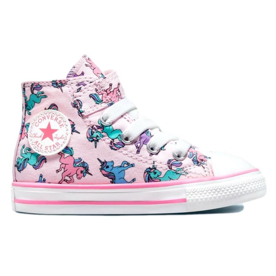 bota converse unicornios rosa