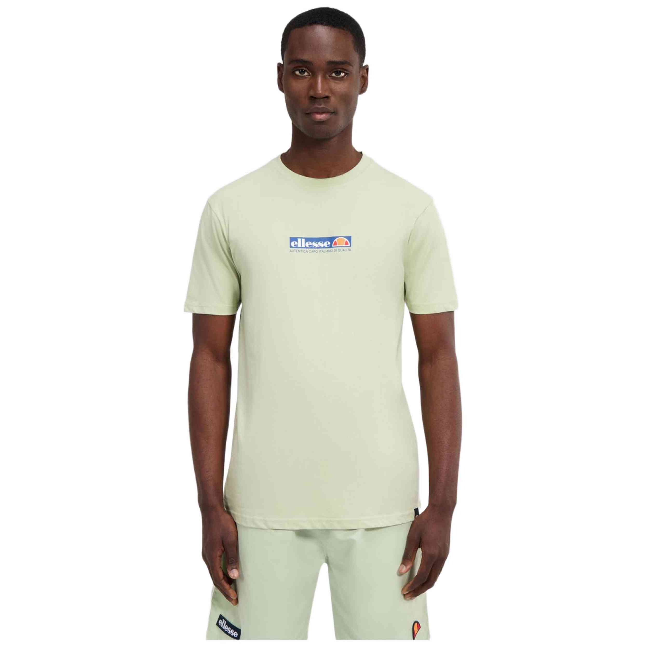 Camisetas De Manga Corta Ellesse modelo SHZ21986 para HOMBRE en color Verde