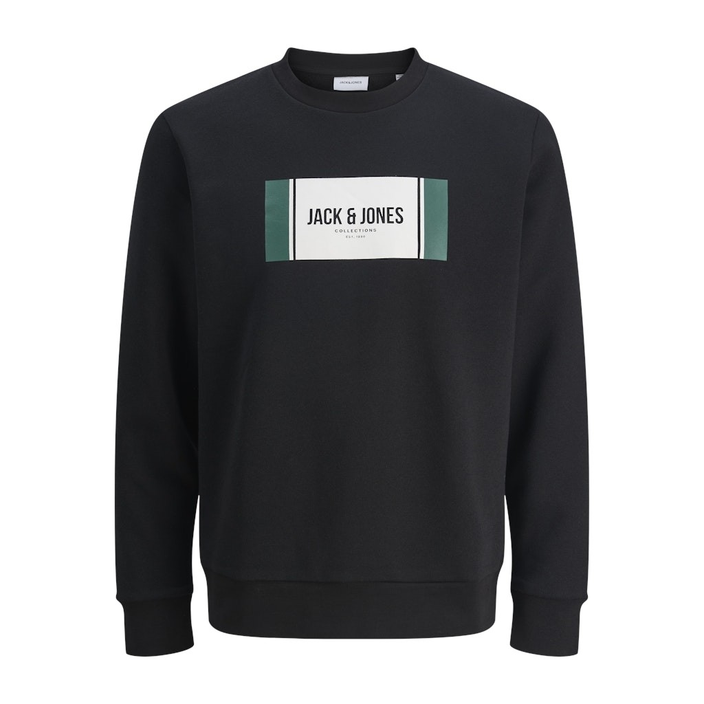 Jack & Jones Sudadera Hombre JJHAYATO SWEAT CREW NECK BTS LN
