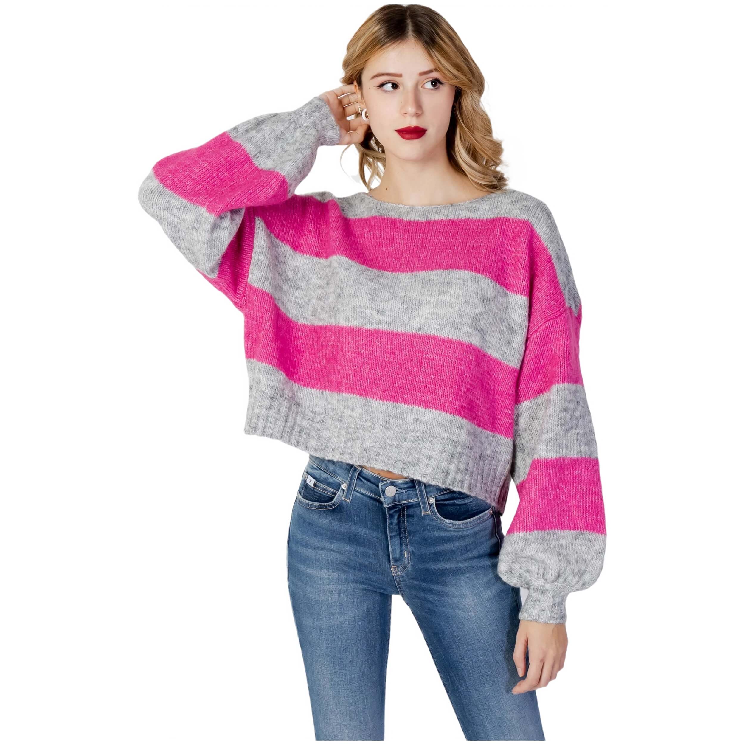 Jerseis marca Only modelo 15259682-Fucsia para mujer en color fucsia