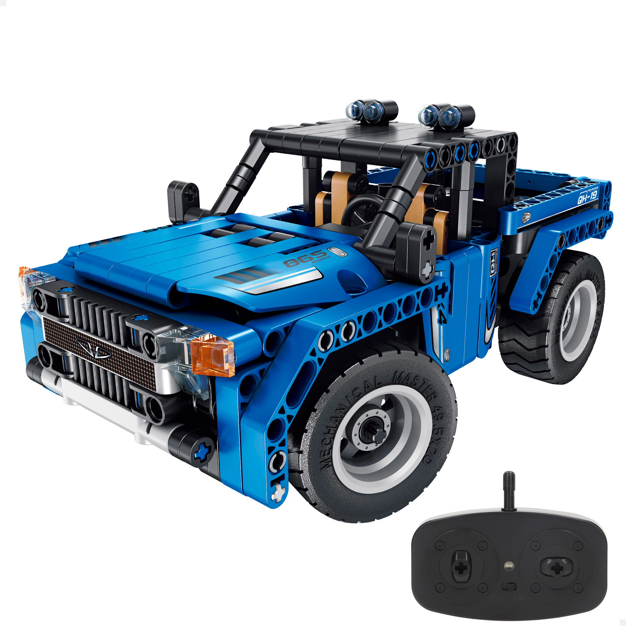 iM.Master - Juego de construcción coche teledirigido 2 en 1, +300 piezas, juguete STEM, mecánico, montaje fácil, diseño aerodinámico, velocidad controlada, radiocontrol 2.4 GHz, diseño robusto y resistente, +6 años