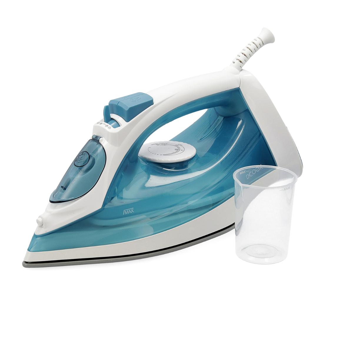 DCOOK GALLERY Plancha De Vapor 2600W - 0,47L - 31x15x12,5CM Blanco Mate Mango ergonómico, para una firme sujeción Suela con revest. cerámico antiadherente