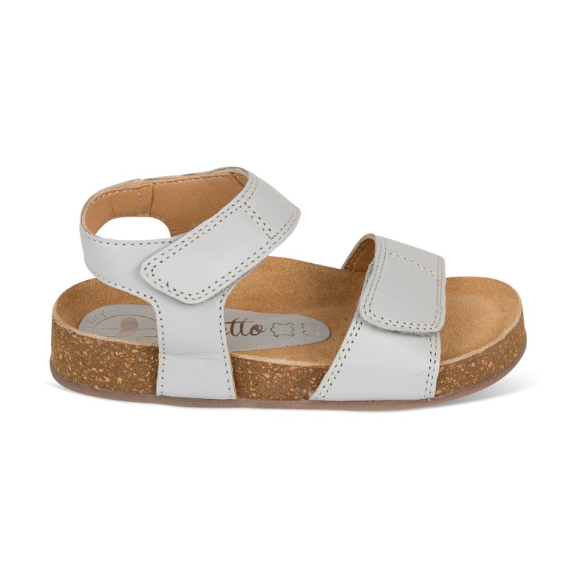 Chetto Sandalia Cangrejera Piel Natural en Bio | Diseño Elegante Moderno