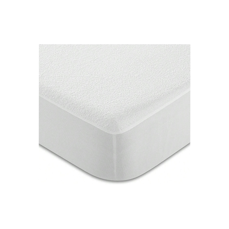 Protector Colchon Impermeable Rizo Funda De Colchón Impermeable Cubierta De Cama Lavable Gruesa Impermeable Doméstico Prt Durabilidad Y Resistencia Blanco 4 Tamaños 90/105/135/150Cm