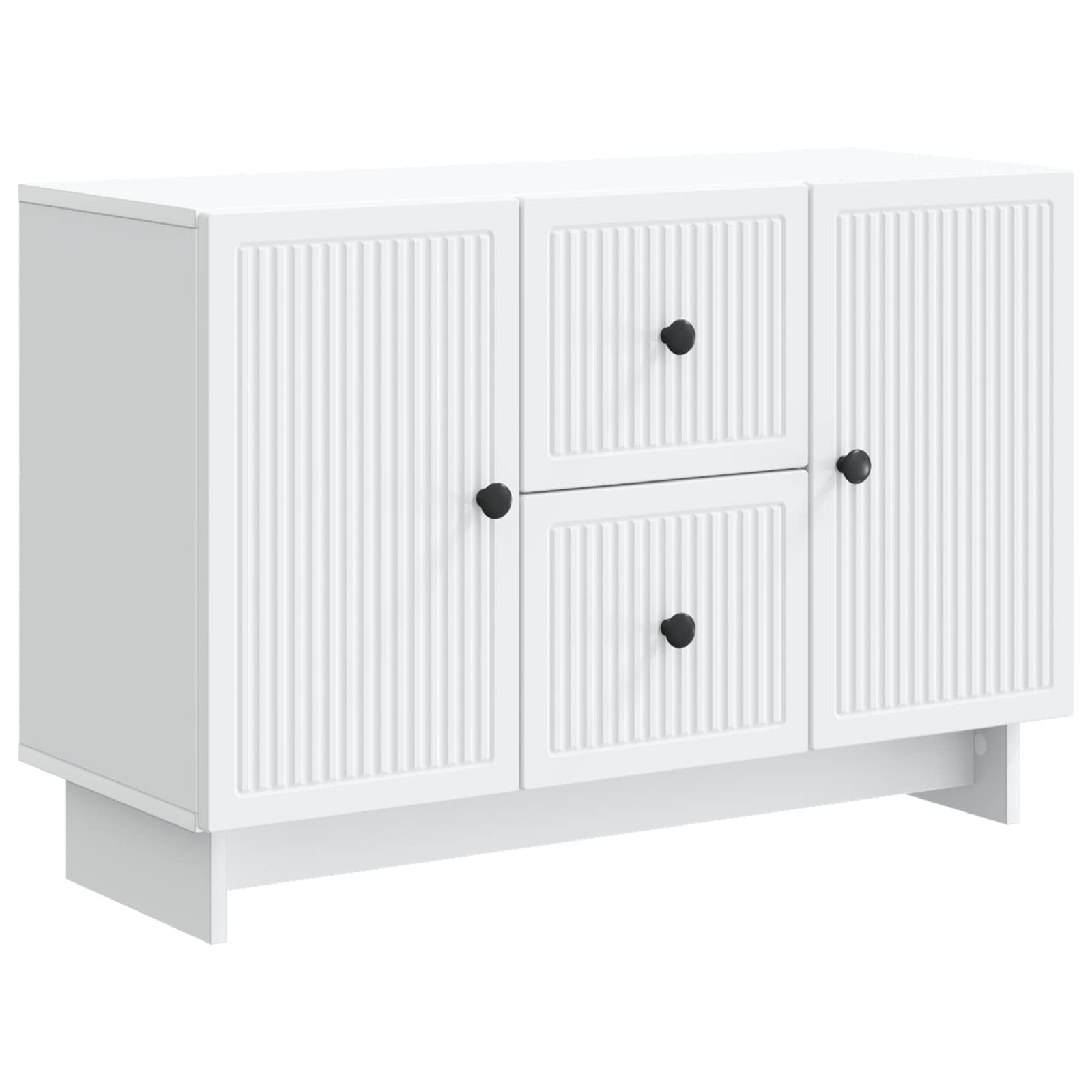 vidaXL Aparador 89 x 34,5 x 60 cm Madera de Ingeniería Multicolor