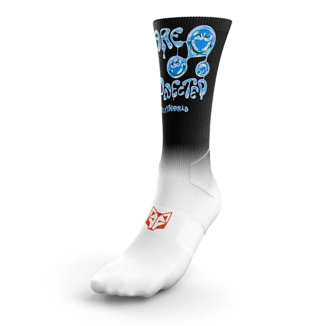 Calcetines Deportivos OTSO Ultra Ligeros, Transpirables y Sin Rozaduras – Running, Gym, Ciclismo... - Muchos Diseños Disponibles y Originales (SmileyWorld Connected)