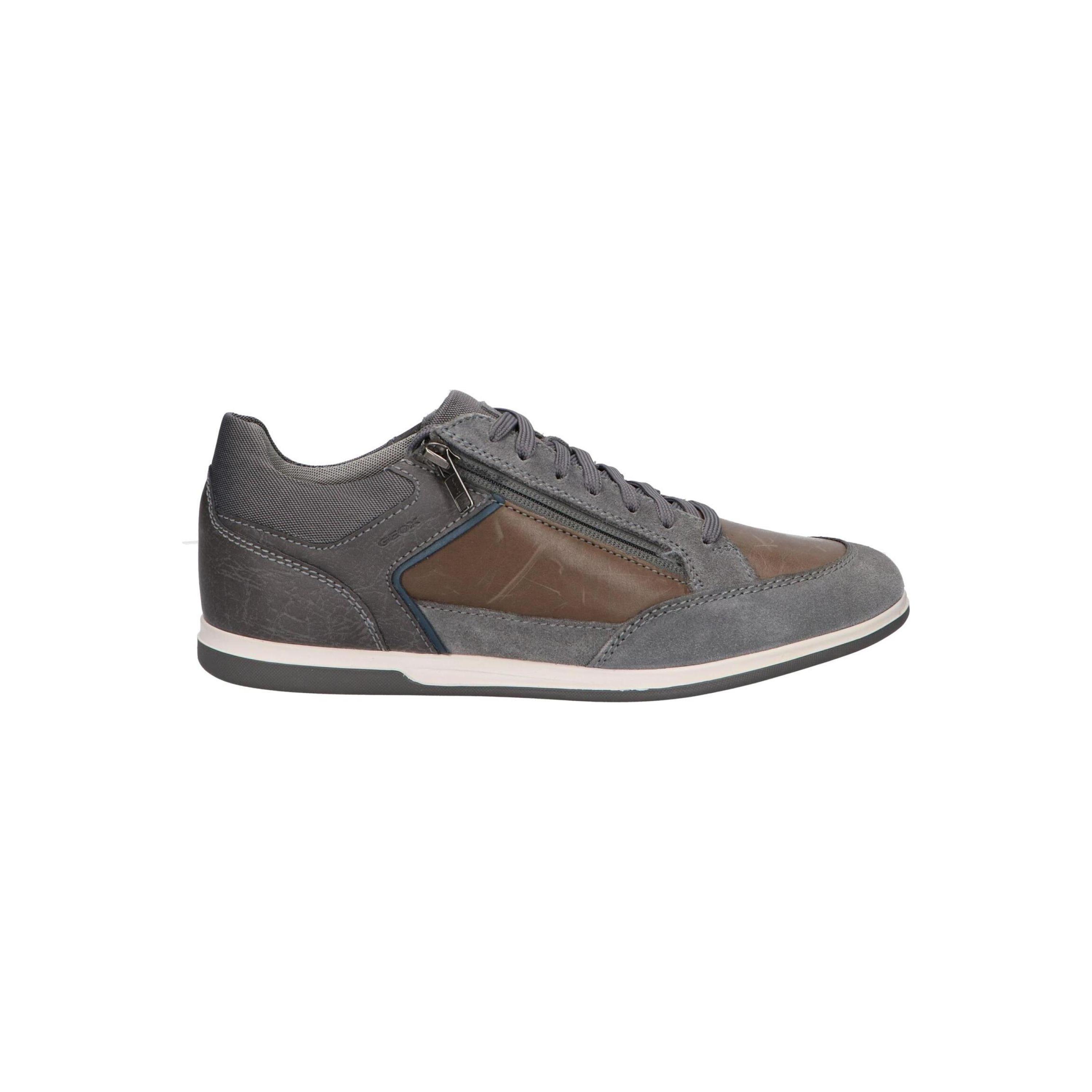 Zapatillas casual para hombre Geox en color marrón