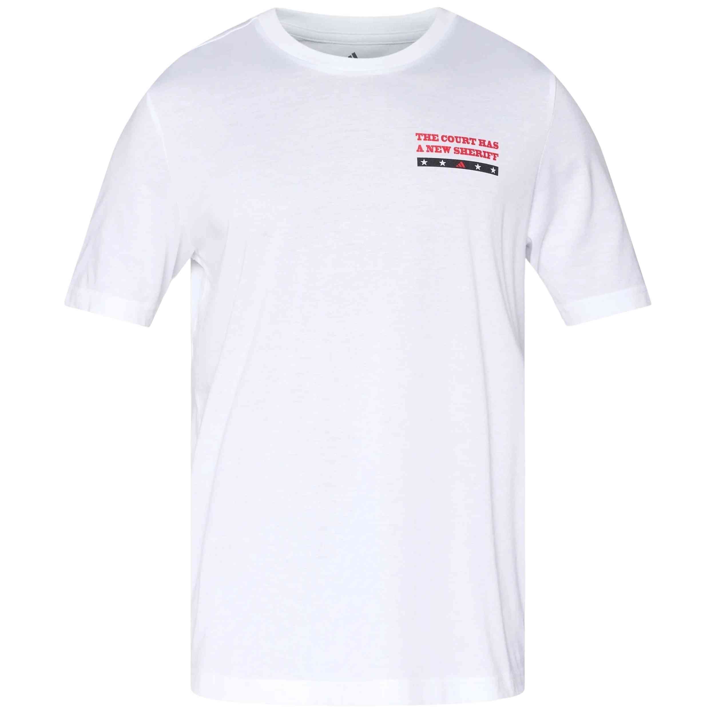 Camiseta De Manga Corta Adidas modelo KB9433-AZUL para Hombre en color Blanco