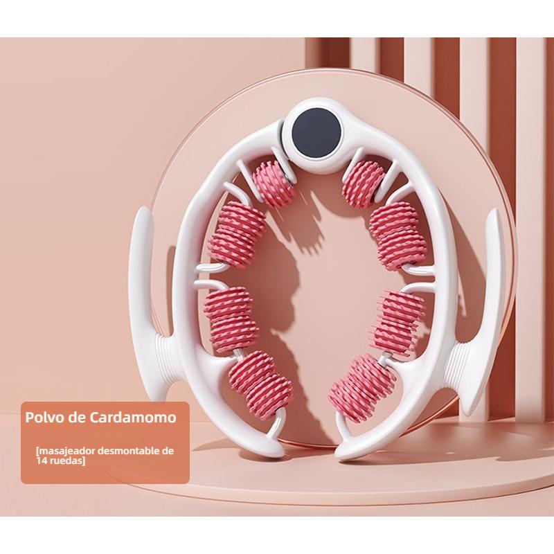 Rodillo Circular para Entrenamiento de Piernas - Accesorio de Yoga y Fitness para Moldeo Muscular