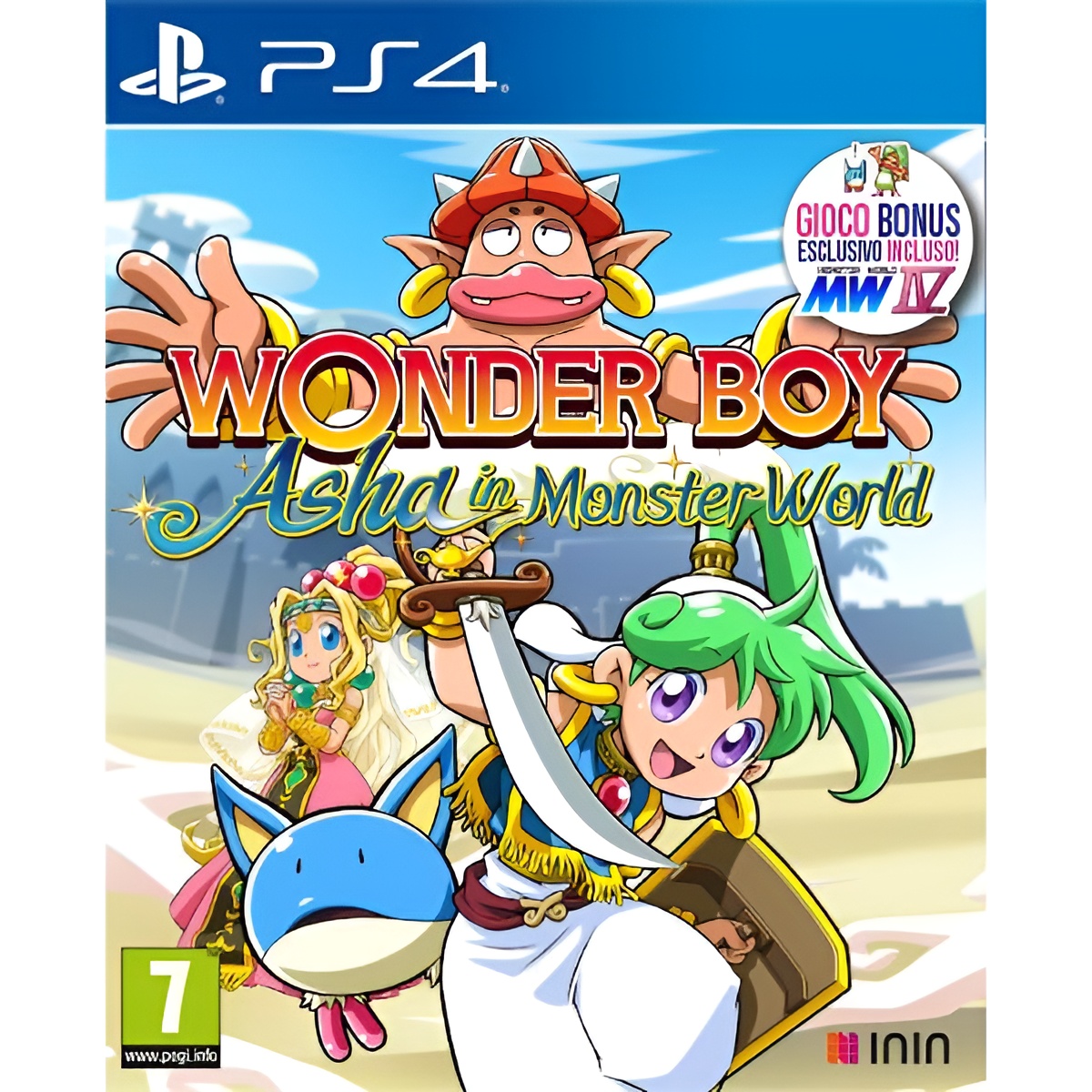 Wonder Boy Asha In Monster World - Ps4 - Nuevo precintado - PAL España