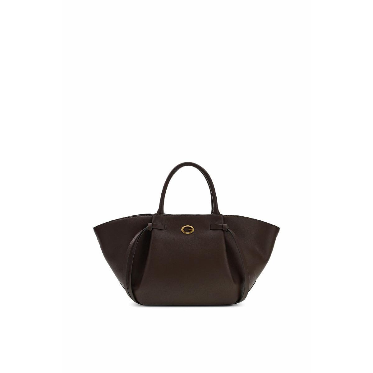 Bolso Guess Allegra Girlfriend Satchel Marrón HWBG2237060-BRO