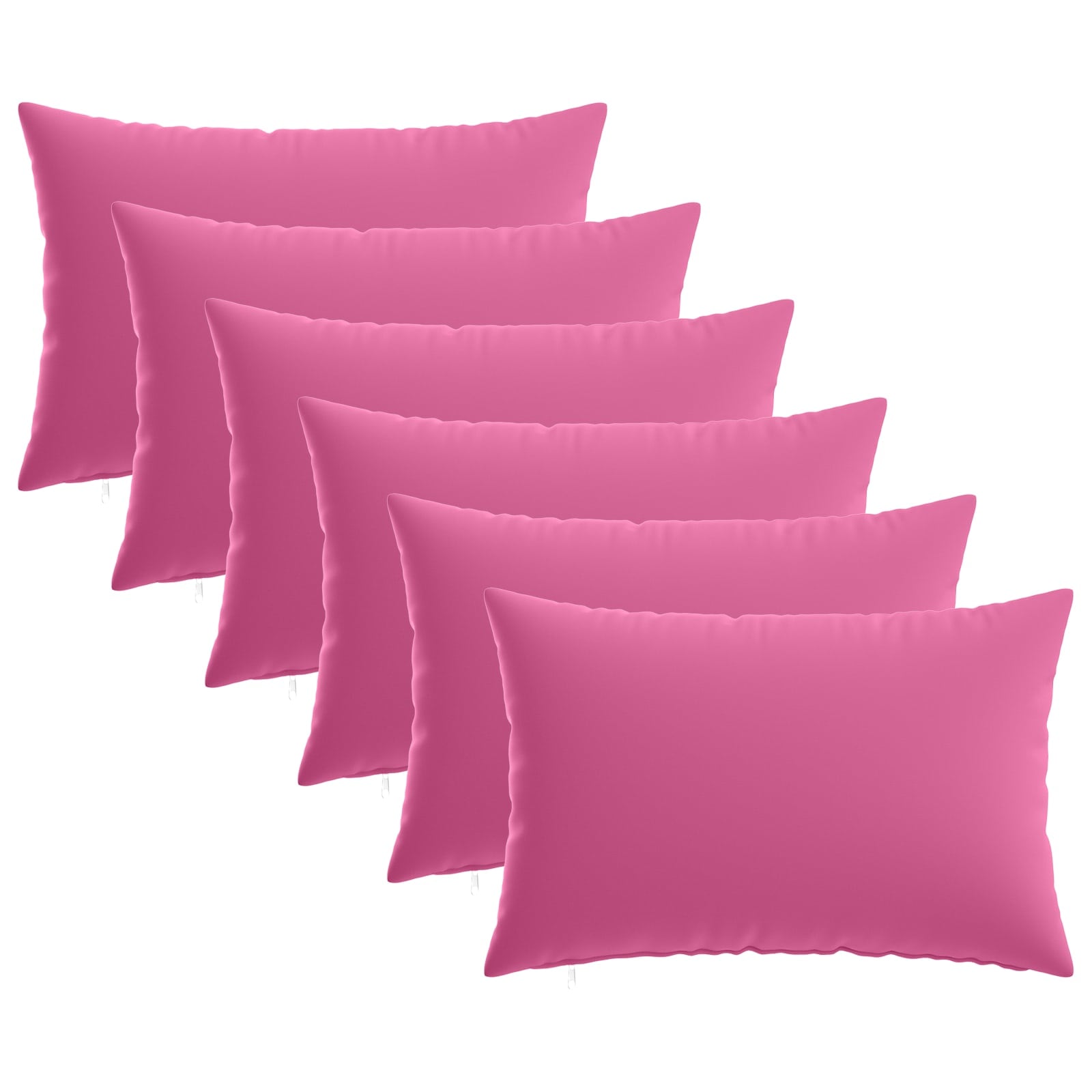 vidaXL Funda de almohada 6 uds. HEERLEN  50 x 75 cm Poliéster Multicolor