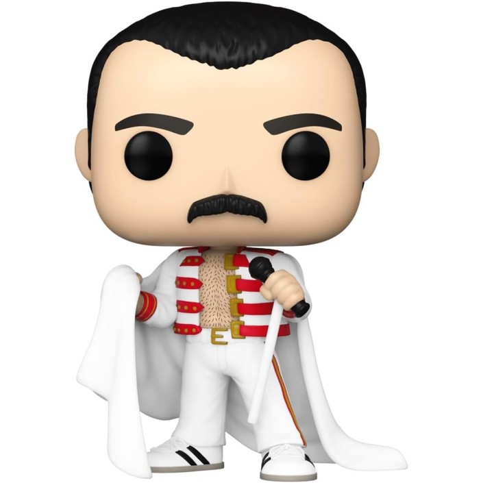 Figura Funko Pop! Rocks Queen Freddie Mercury Modelo 414 | 75374 - Original - Figuras Miniaturas Coleccionables Para Exhibición - Idea De Regalo - Mercancía Oficial - Juguetes Para Niños - Fans