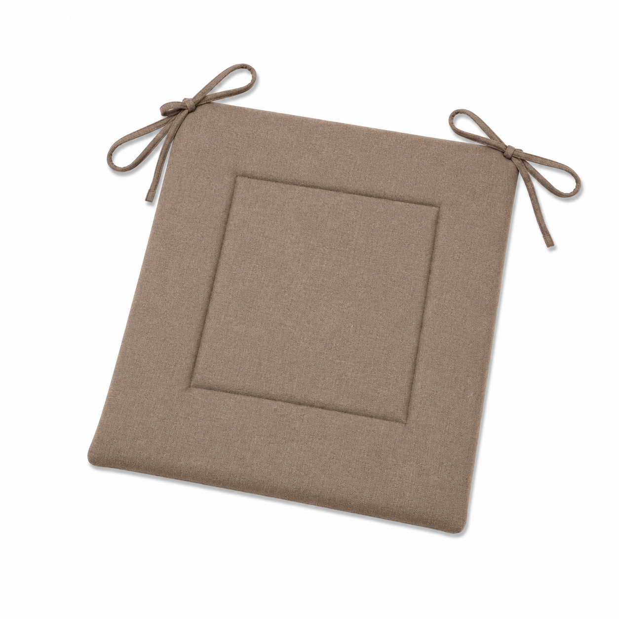 Cojín para Silla 40x40 cm con Lazos, Asiento Acolchado Antideslizante, Suave y Cómodo para Cocina, Comedor y Oficina, Pack de 2, 4 o 6 Unidades, Disponible en 10 Colores