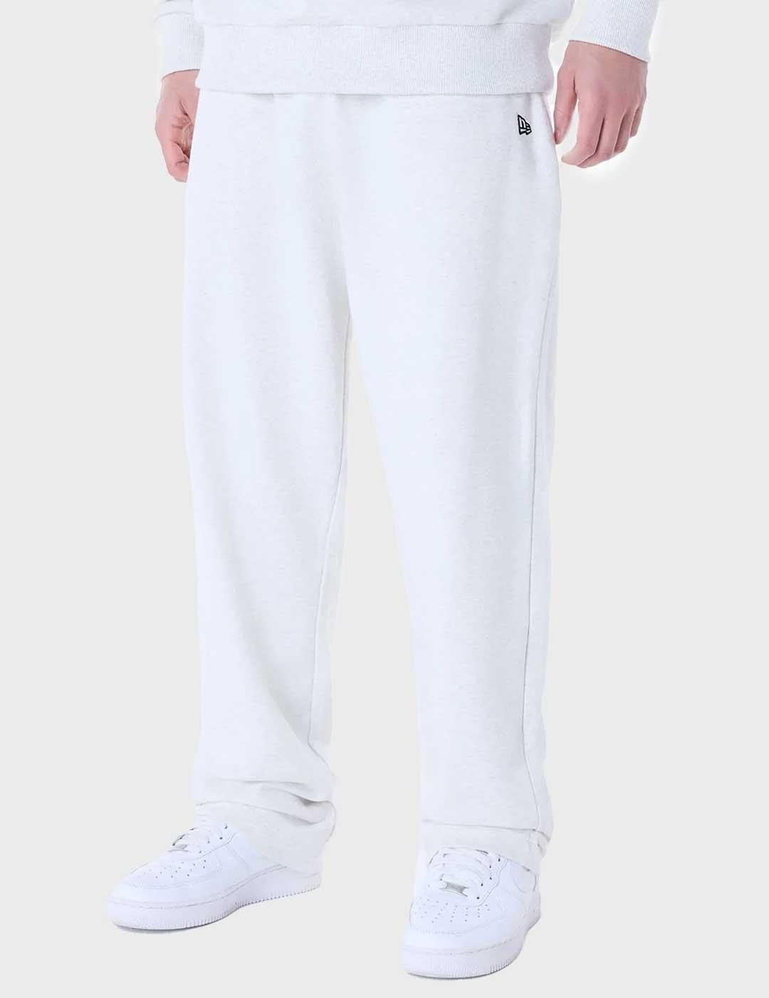 New Era Straight pantalón gris para hombre