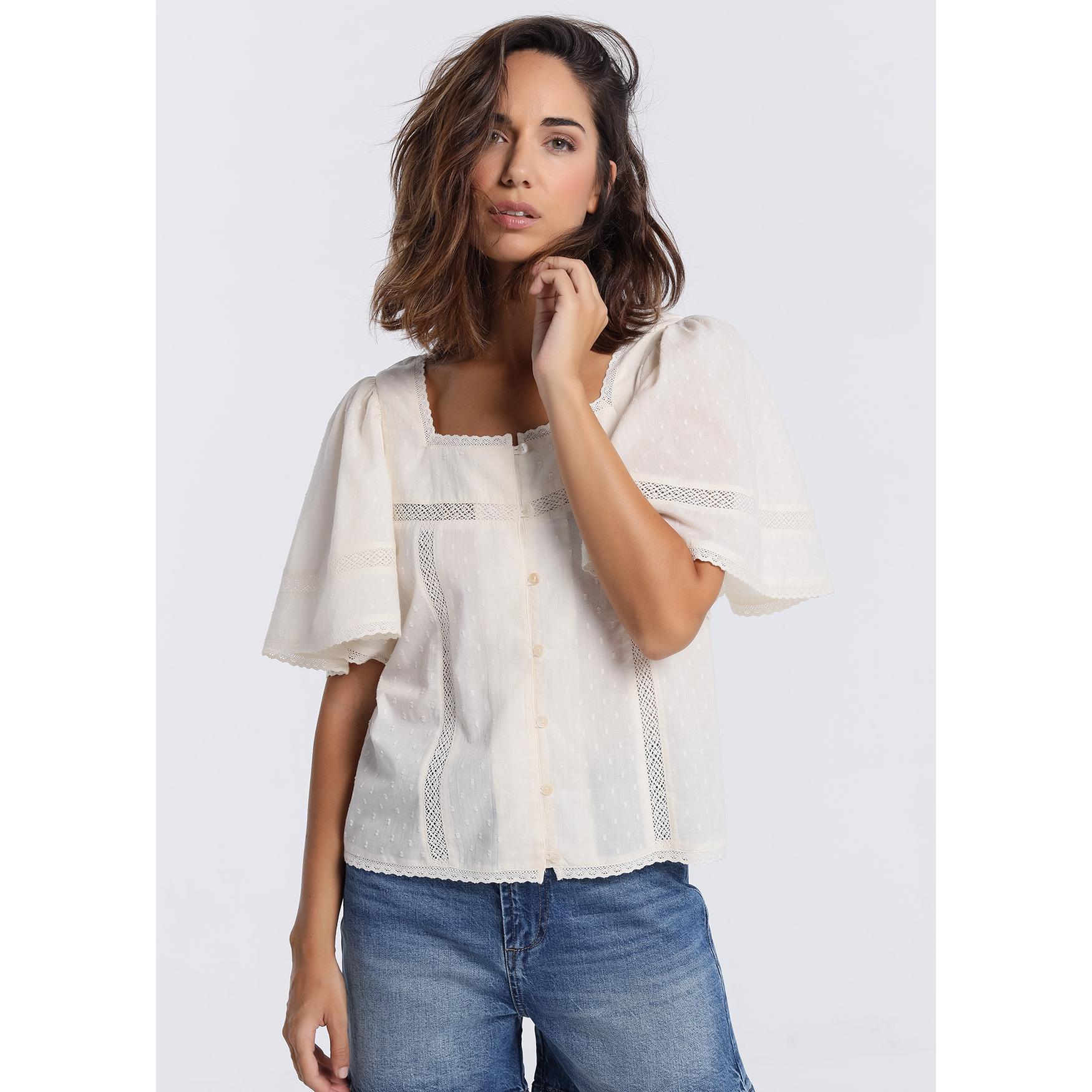 LOIS JEANS - Blusa de manga ancha