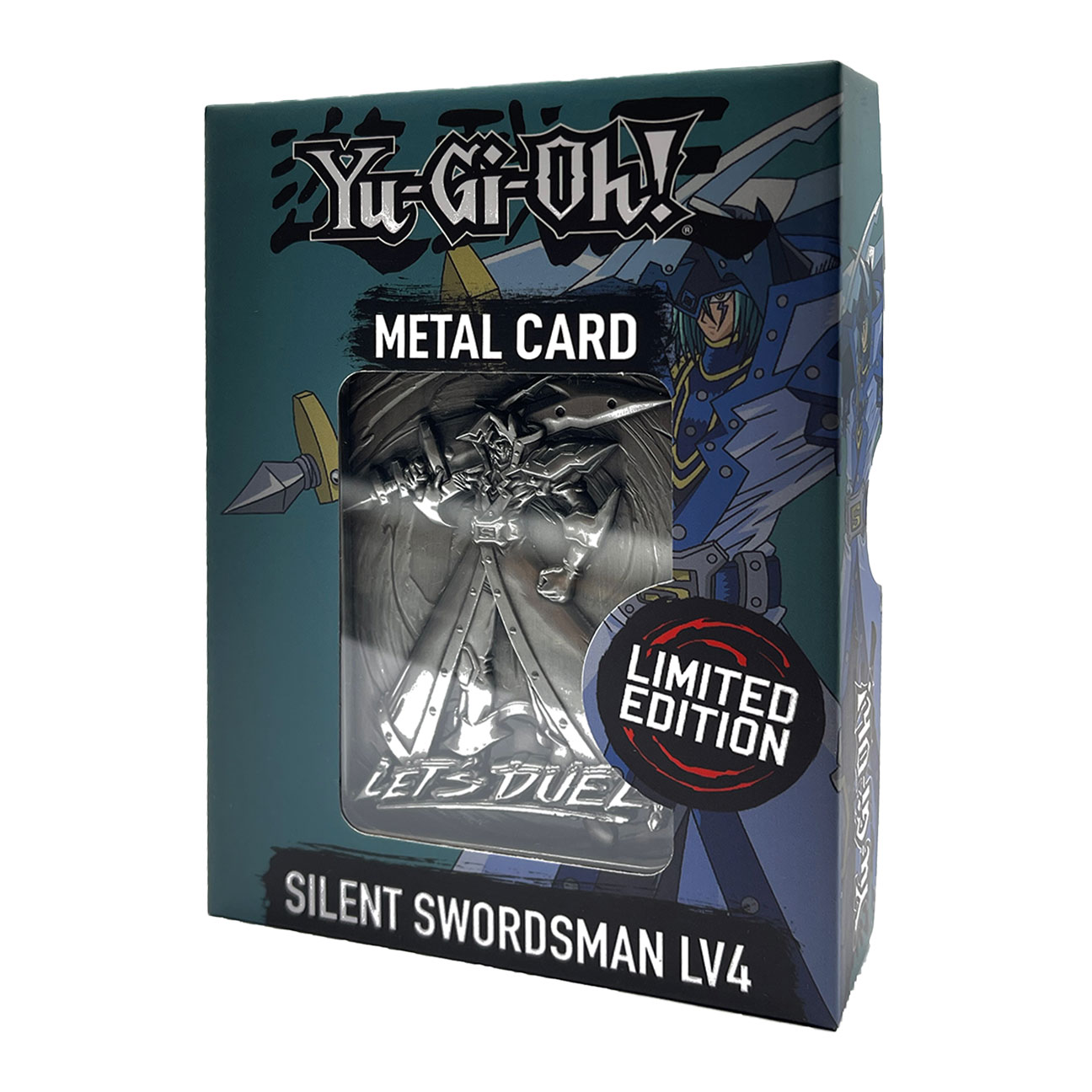 Placa Metálica YuGiOh! Limited Edition Silent Swordsman