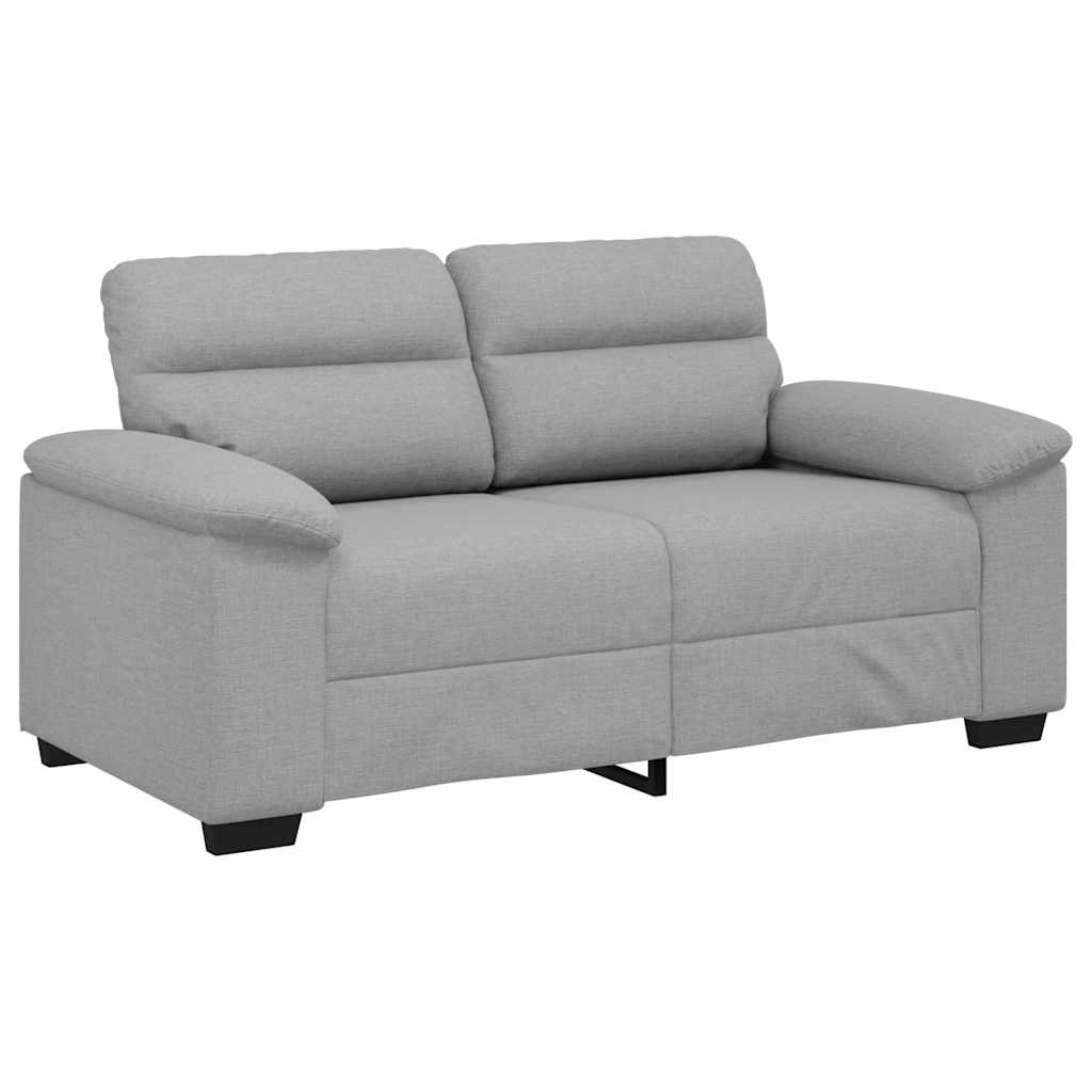 vidaXL Sofá de 2 plazas de tela 160x81x84 cm Multicolor