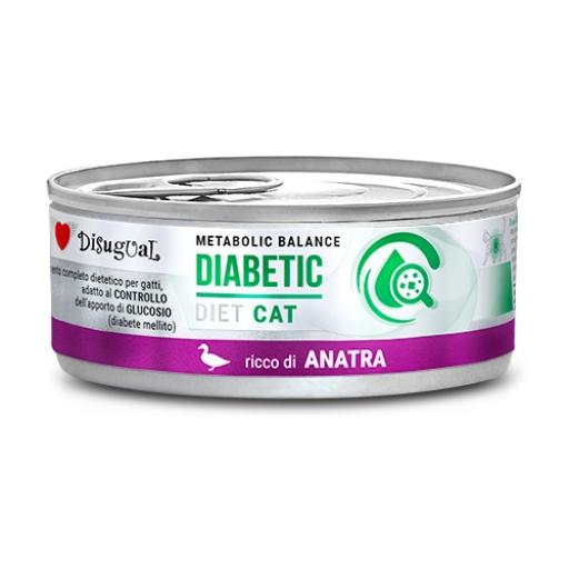 Comida húmeda para gatos DISUGUAL METABOLIC DIABETIC 85gr x 12uds - ¡Alimentación adecuada para gatos diabéticos!
