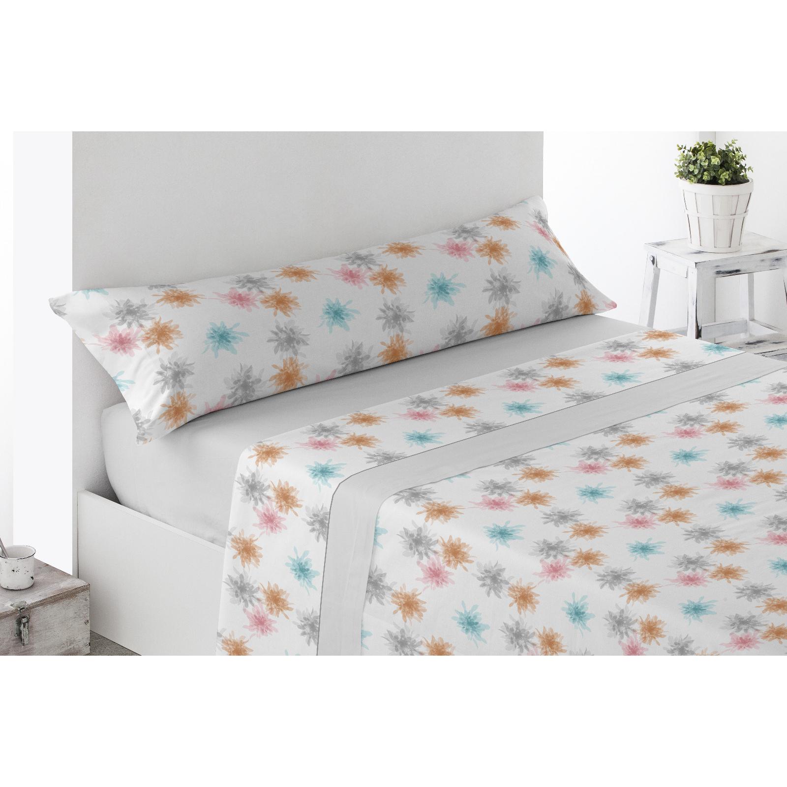 Noja - Juego de sábanas 3 piezas de poliéster ligeras - Energy Colors Textil-Hogar