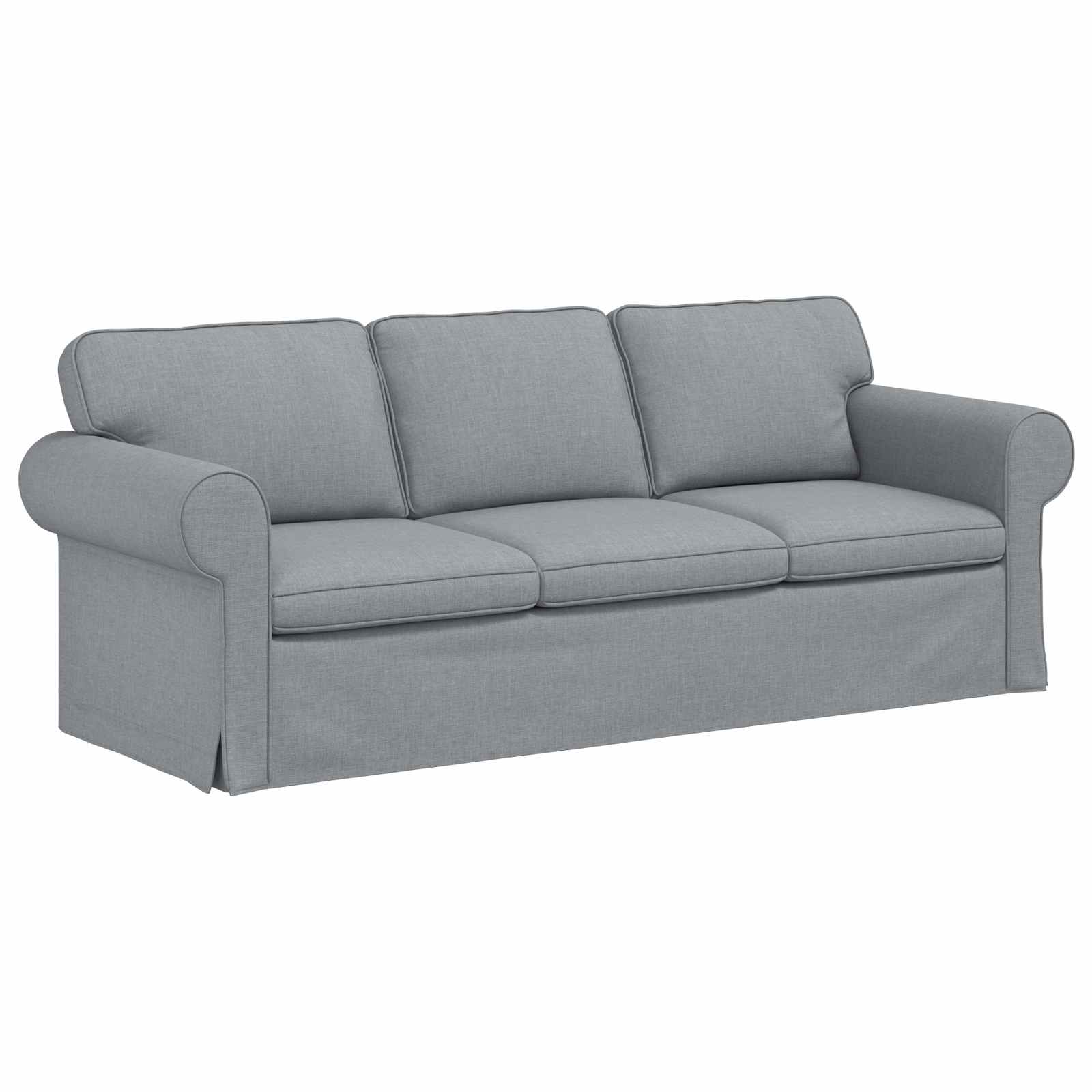 vidaXL Sofá 215 x 82 x 80 cm tela Multicolor