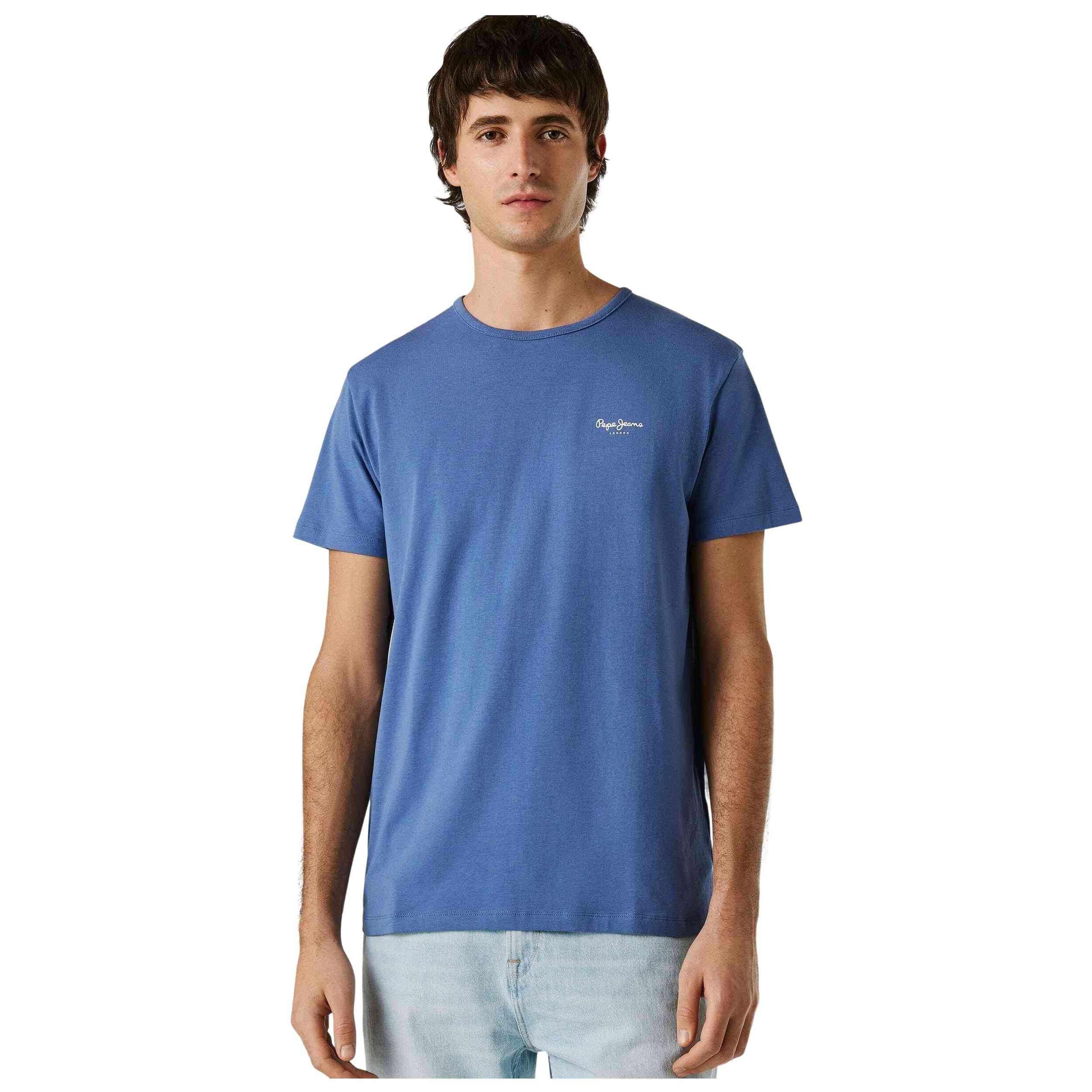 Camiseta De Manga Corta Pepe Jeans modelo PM5010180-576 para Hombre en color Azul