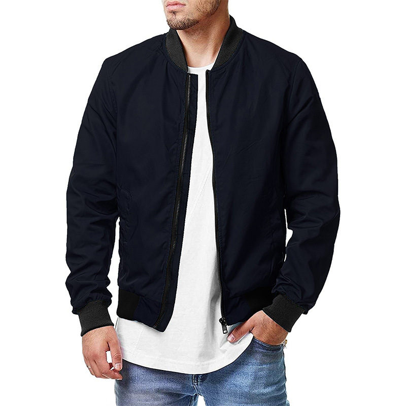 TK Chaqueta de béisbol de piloto deportivo de primavera y otoño, chaqueta de hombre, abrigo casual de talla grande para hombre
