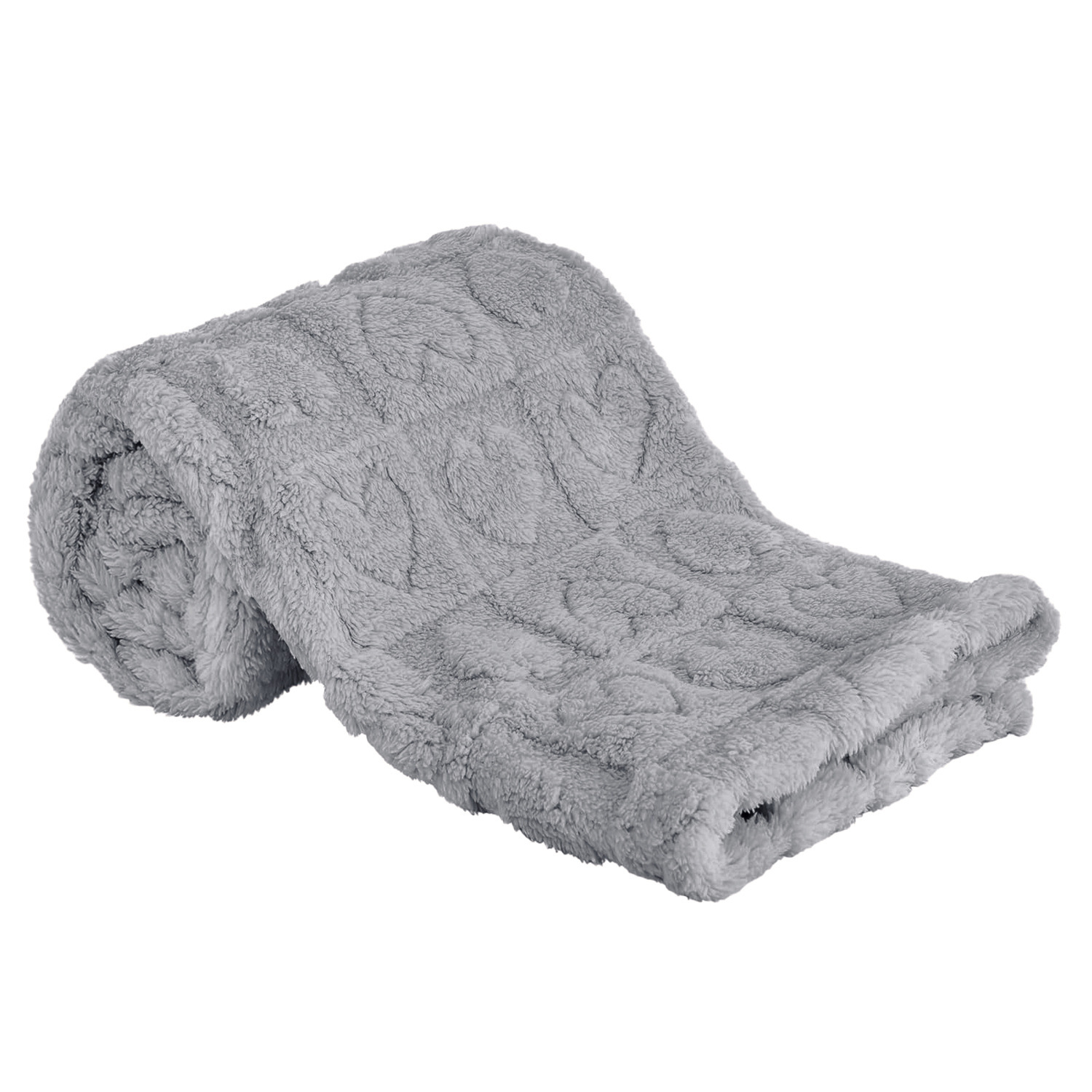 OmHO Manta gruesa para bebé, de franela jacquard de color puro, de felpa para niños, suave manta de coral polar para bebé