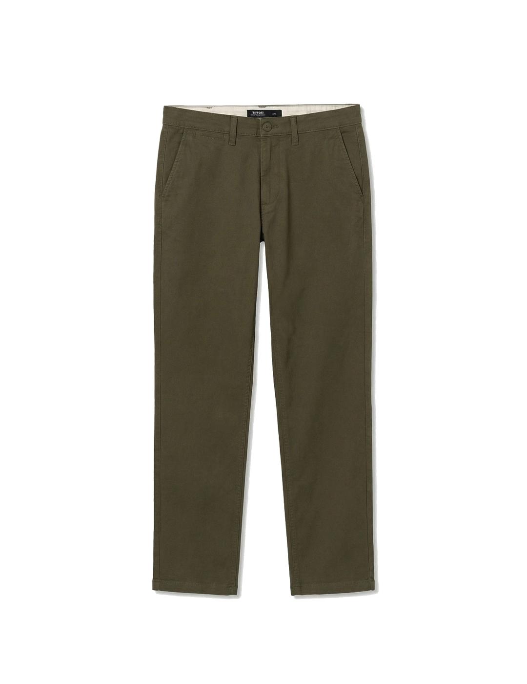 TIFFOSI CHINO H102 VERDE KAKI