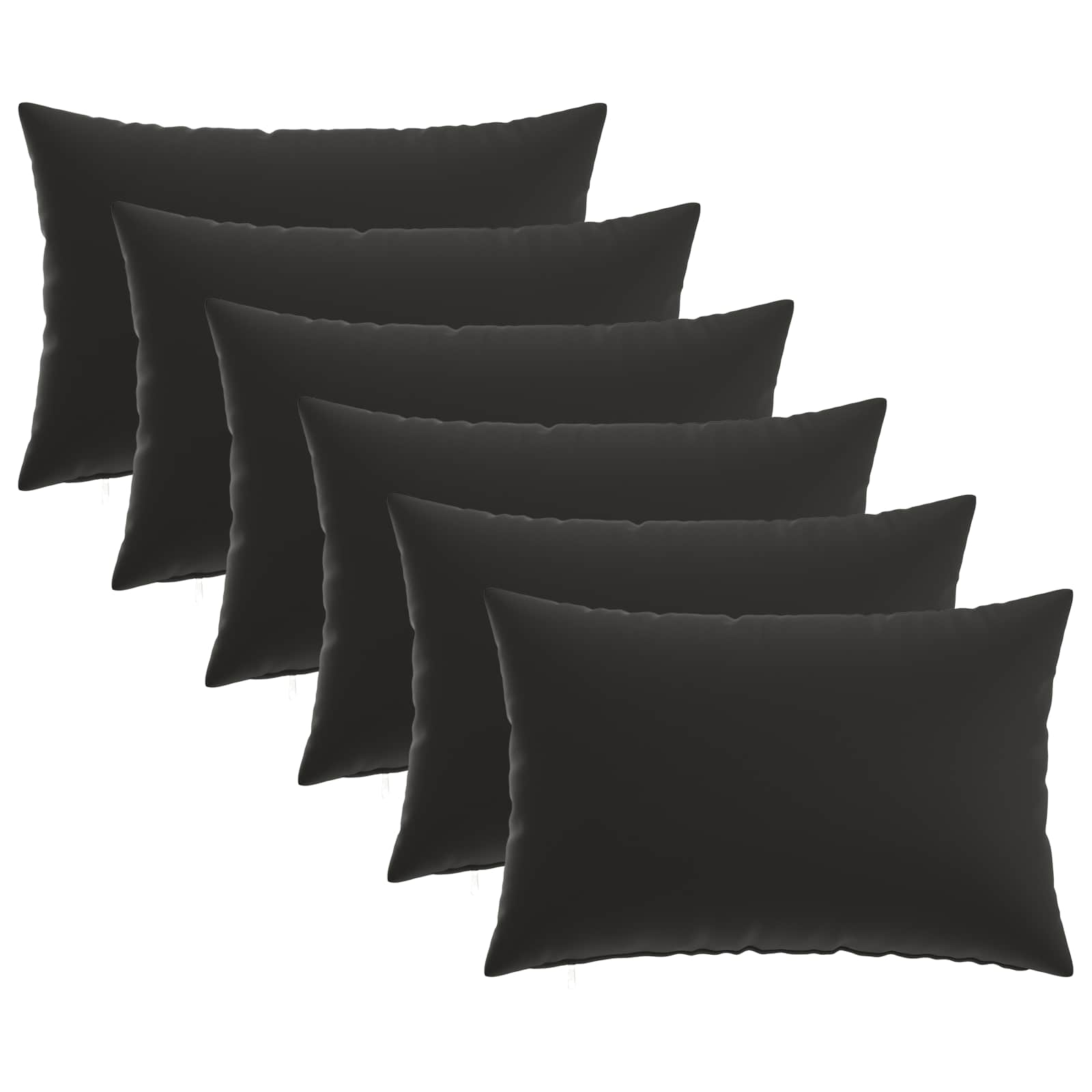 vidaXL Funda de almohada 6 uds. HEERLEN  40 x 60 cm Poliéster Multicolor