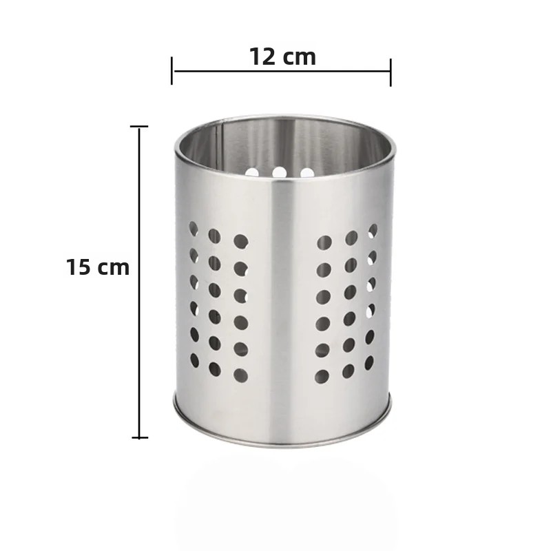 TK Pequeño Porta Utensilios De Acero Inoxidable Soporte Para Cuchillos Y Cucharas Estante De Secado De Cocina Duradero Y Práctico Para El Día a Día