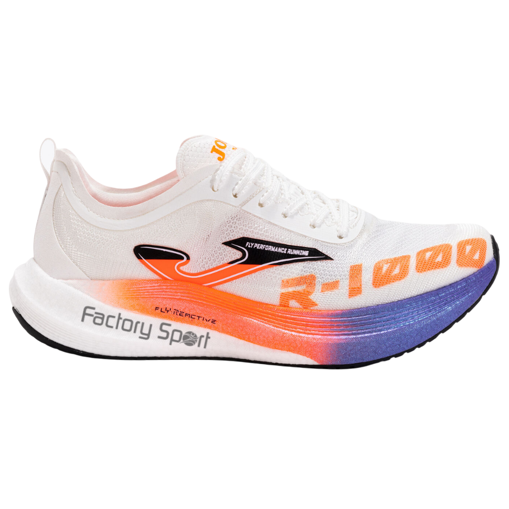 JOMA R1000 PLACA CARBONO BLANCO/NARANJA/MORADA 2502 PARA HOMBRE