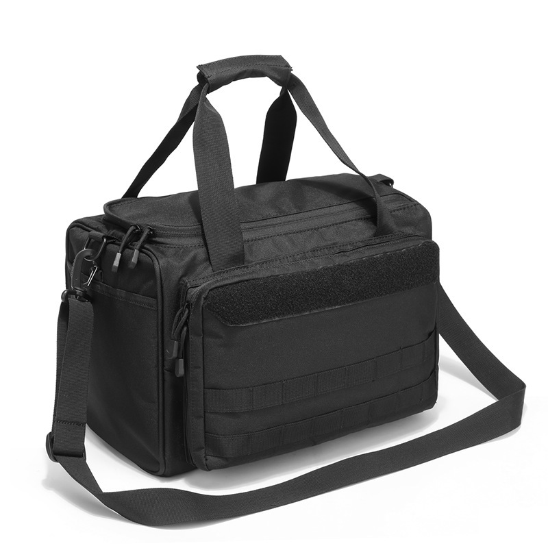 Bolso de mano de gran capacidad, impermeable, militar, para viaje, a Cuadros, para acampar al Aire Libre, Bandolera de hombro
