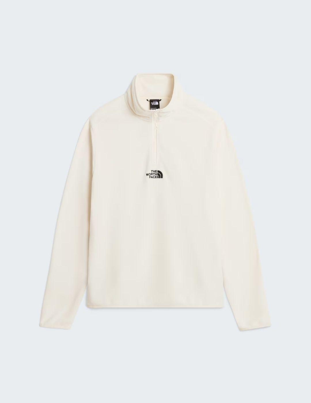 Polar The North Face Embroidered Logo Beige Hombre