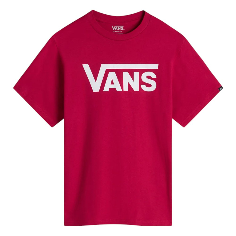 Camiseta Vans Classic Ss Crimson Haze Rojo Vn000Ra1Fo91 Casual Hombre