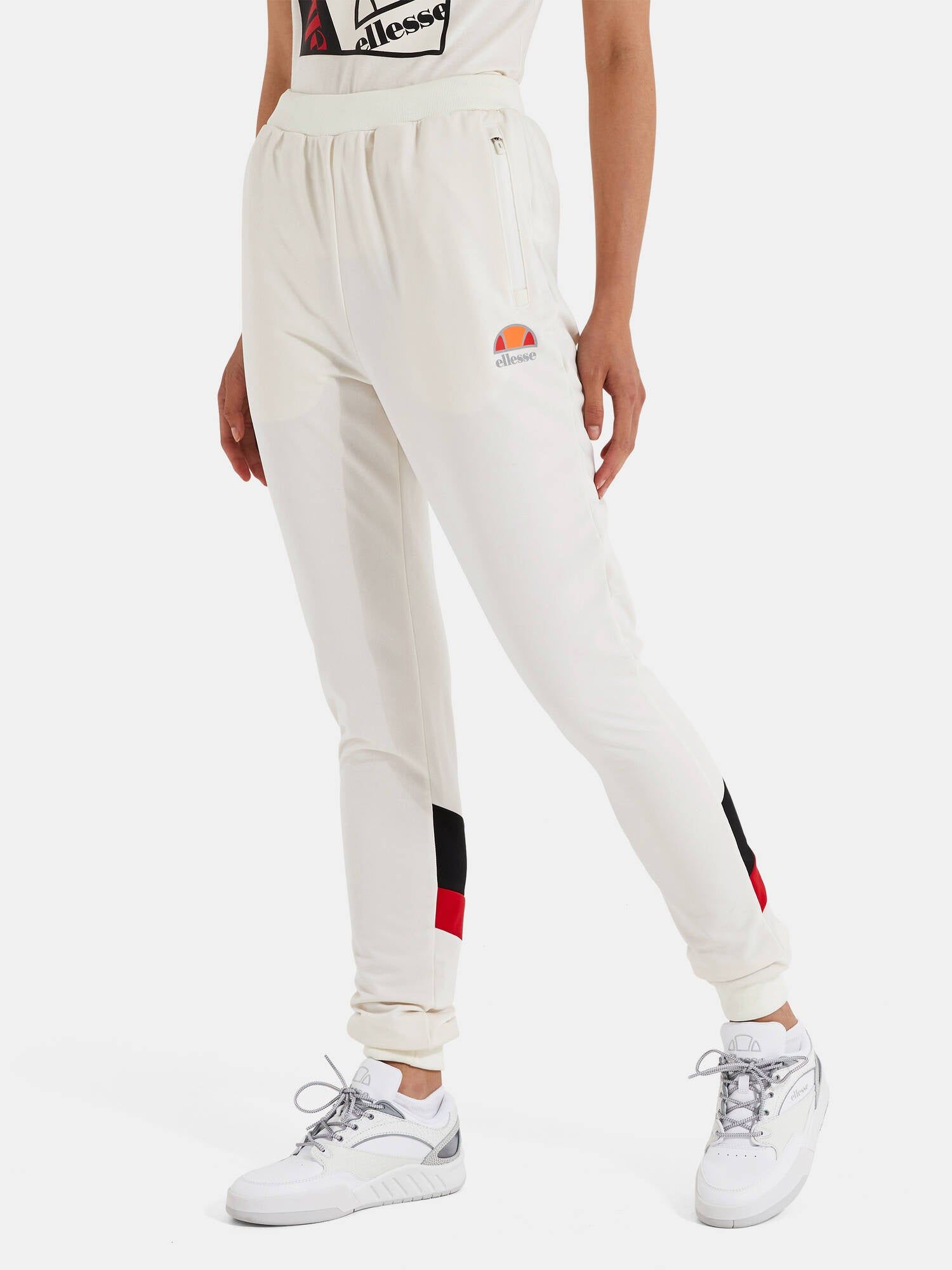 Pantalón Chandal Chica Ellesse "Lauras" Blanco Roto