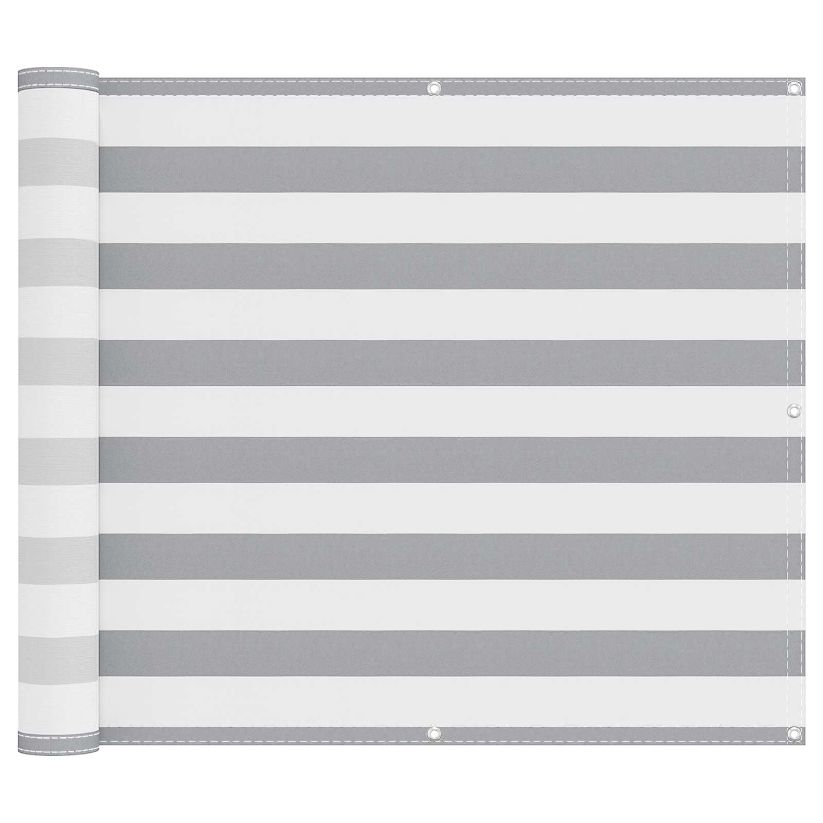 vidaXL Pantalla de Balcón Oxford alu recubierto de PU 90 x 200 cm Multicolor