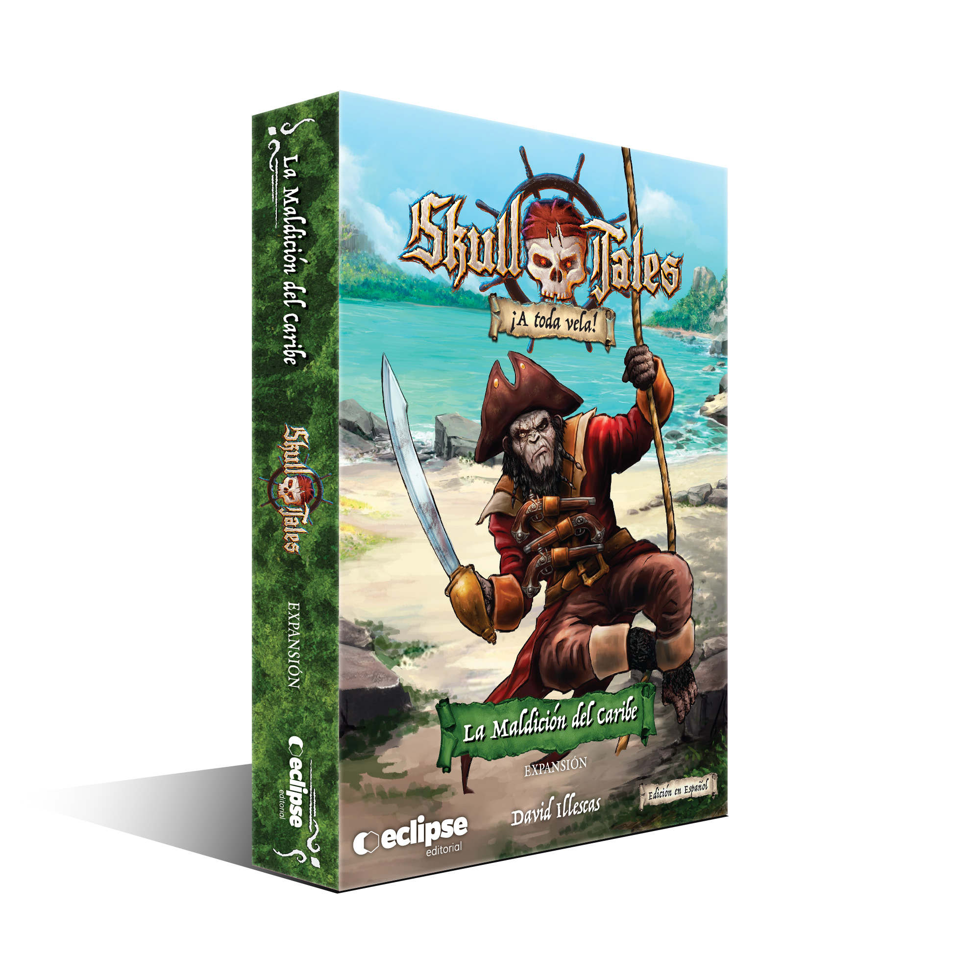 Skull Tales: Expansión La Maldición del Caribe - Draco Ideas