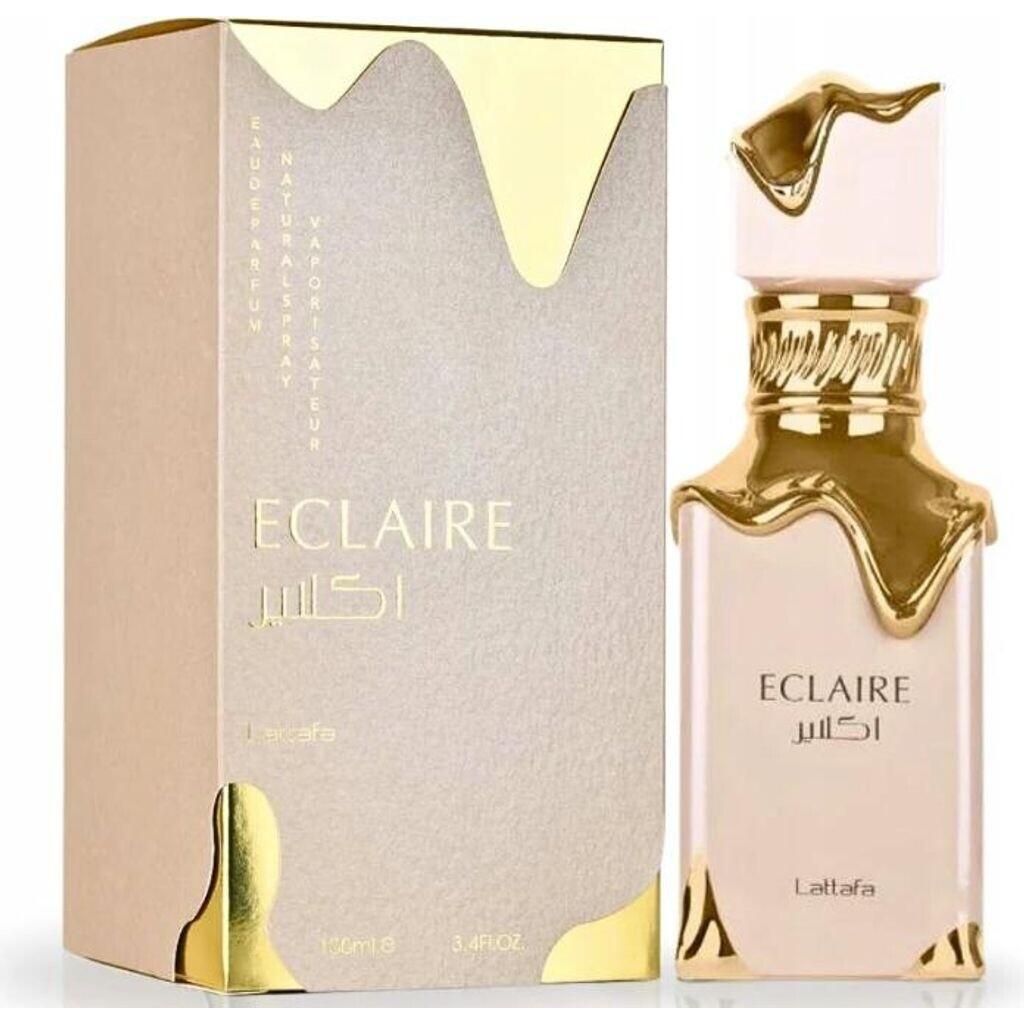 Lattafa Éclaire Perfume 100Ml Original Auténtico Fragancia Femenina Dulce Gourmand Aroma Intenso Y Duradero Perfume Para Mujer Elegante Sensual Larga 