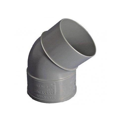Codo PVC Evacuación M-H Ø 75 - 45º Crearplast CP7545
