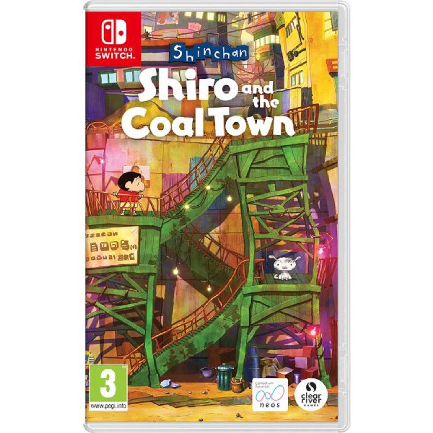 CRAYON SHIN CHAN SHIRO AND THE COAL TOWN PAL España Nintendo Switch Juego nuevo original precintado