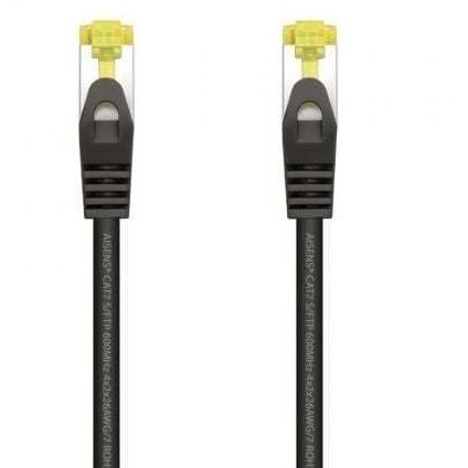 Cable de Red RJ45 SFTP Aisens A146-0486 Cat.7/ 1m/ Negro