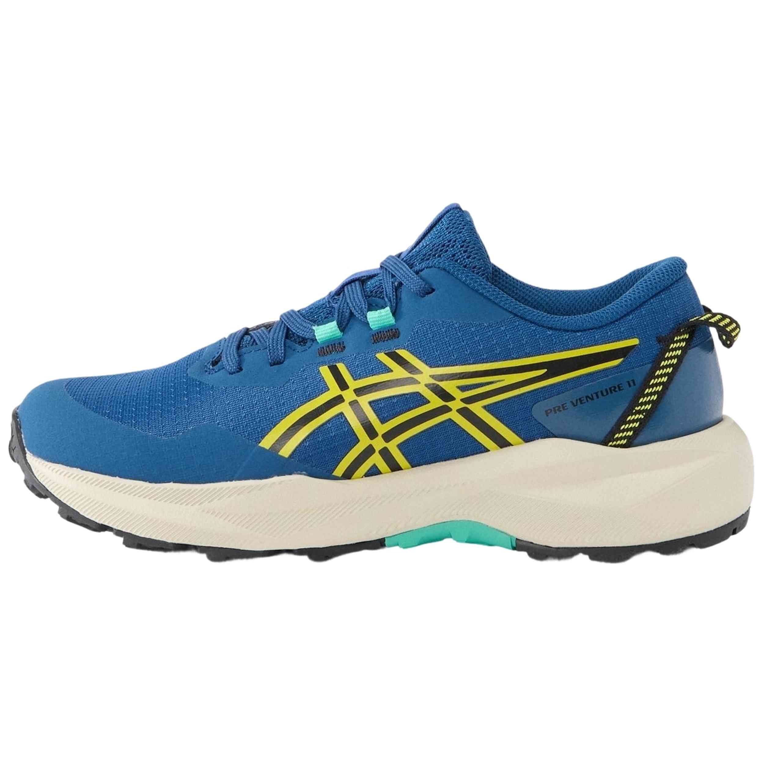 Calzado Asics modelo Pre Venture 11 Gs en color Azul