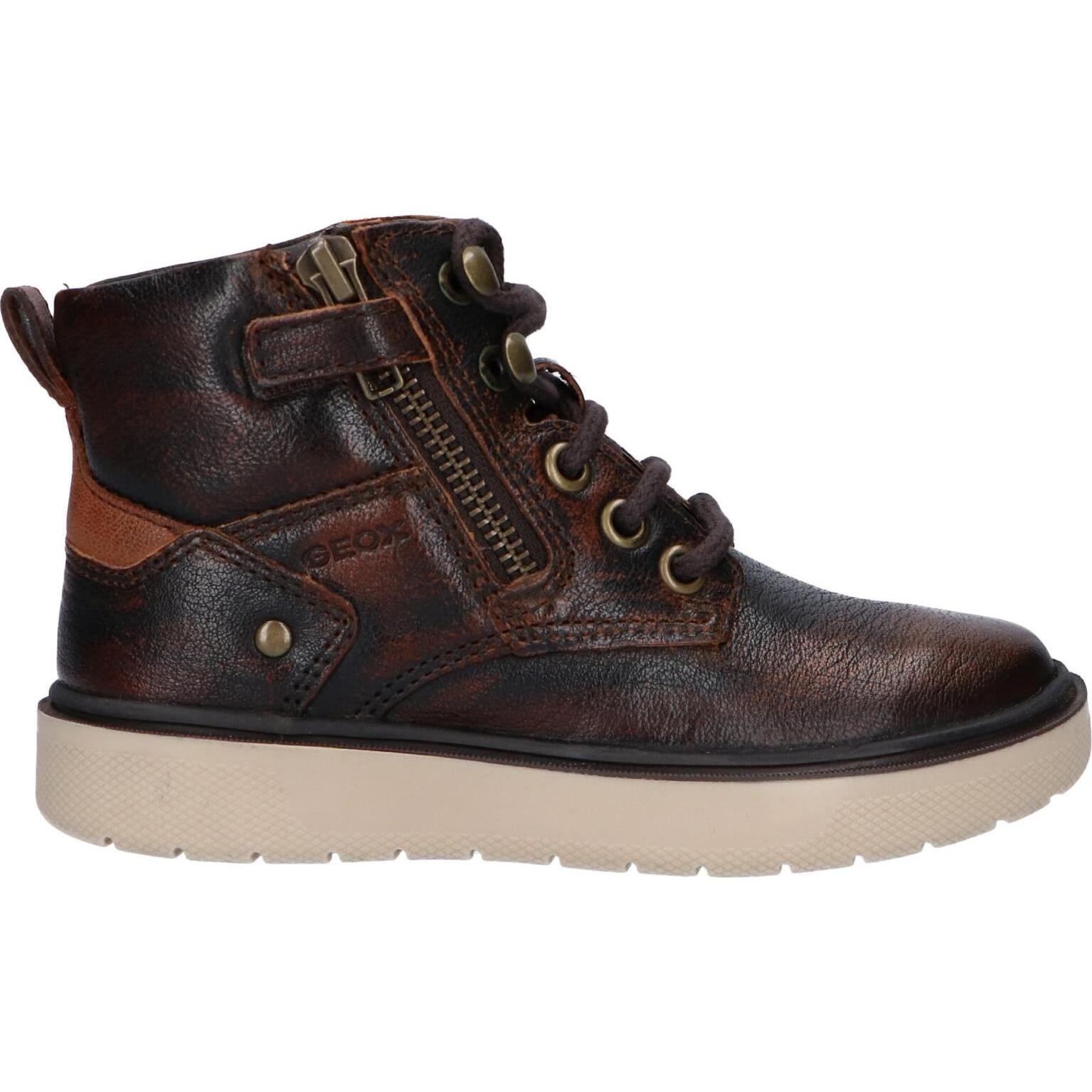 Geox j947sa 0jhmw j riddock c6006 dk brown boy's boots