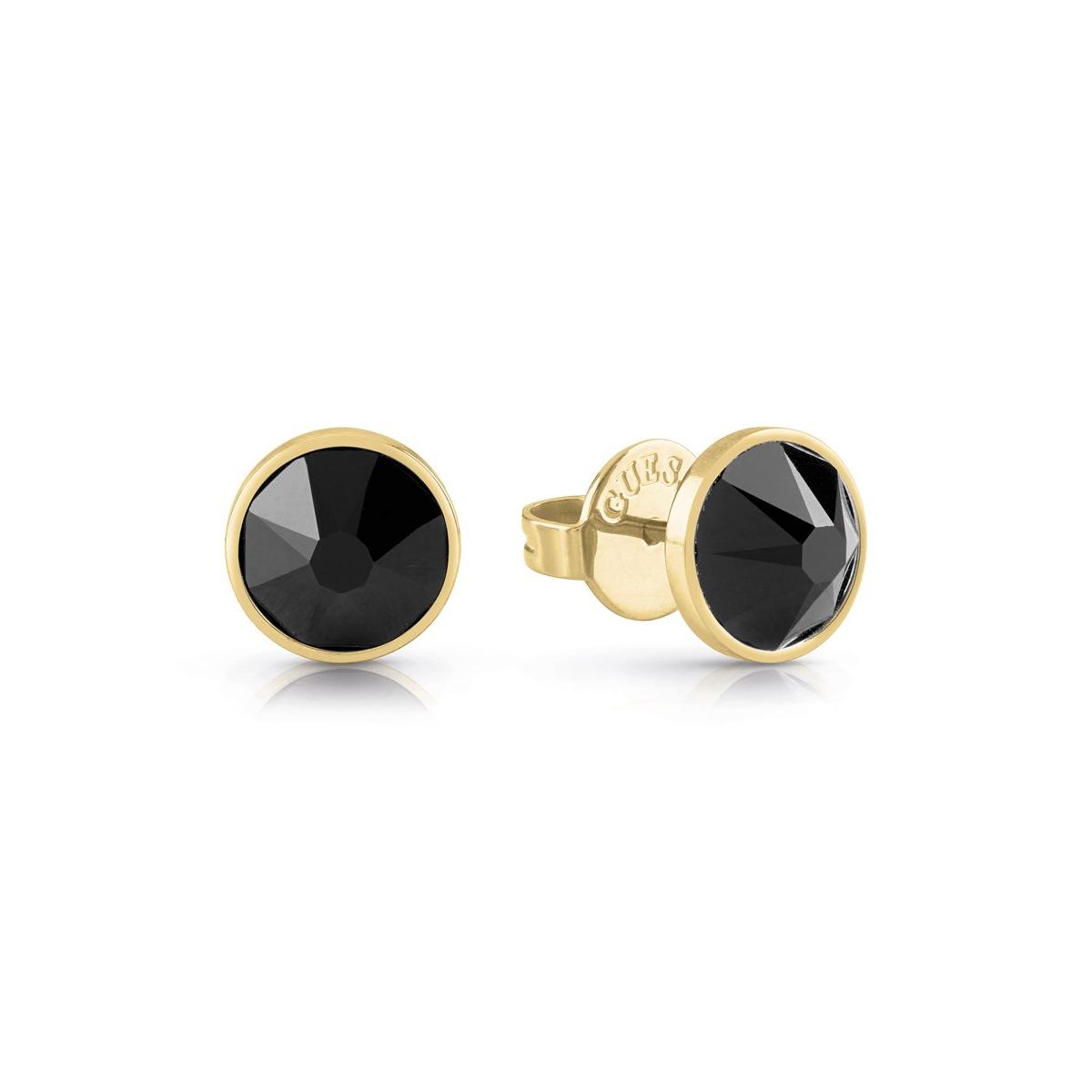 Guess Pendientes Hombre Frontiers De Acero Dorado Jume01343jwygbkt-u