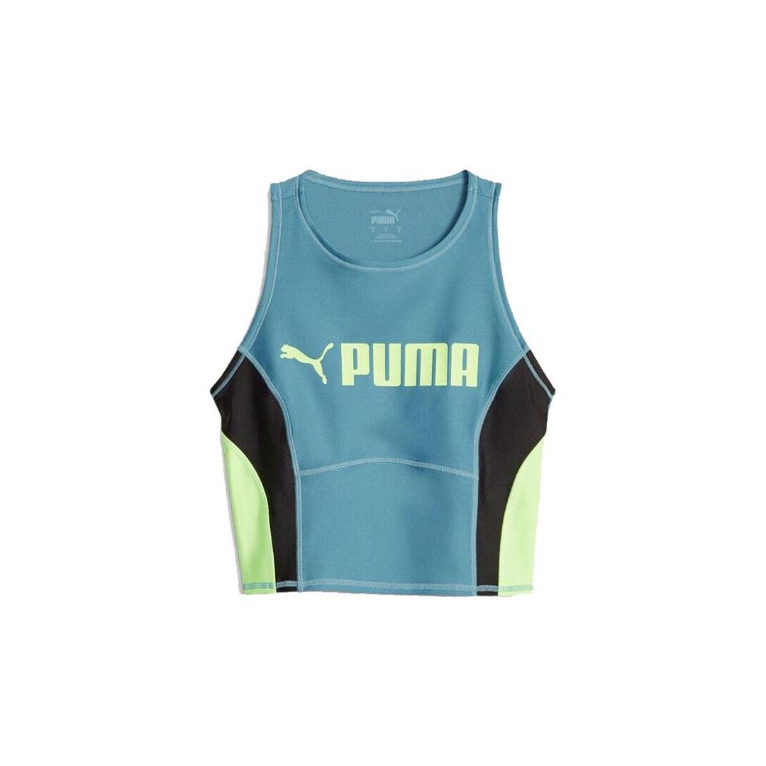 Camiseta Mujer Puma Fit Everscupt Azul