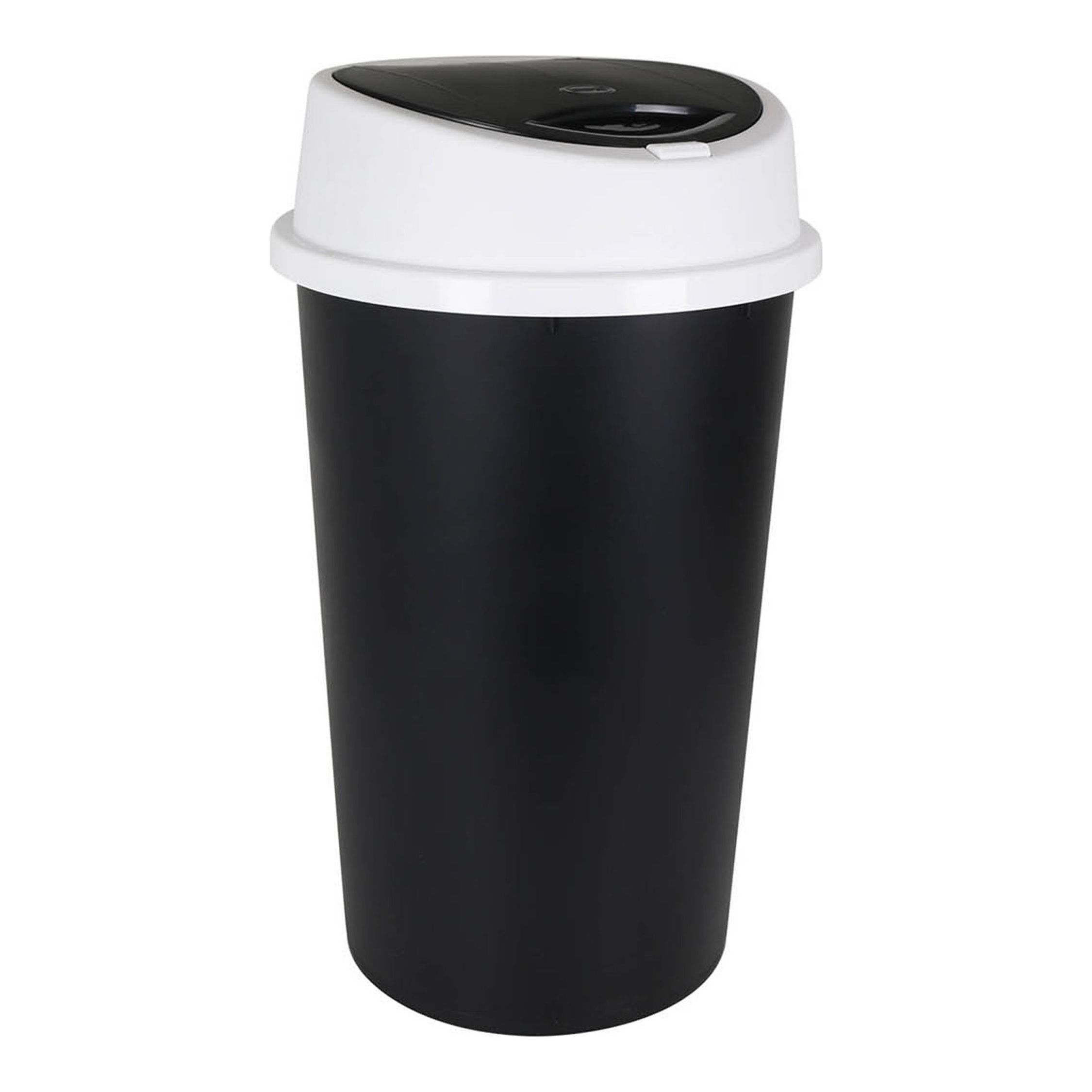 Tontarelli - Cubo Basura Bingo, 45L, Diseño Elegante, Fácil de Limpiar, Resistente a Golpes, Tapa Odorless