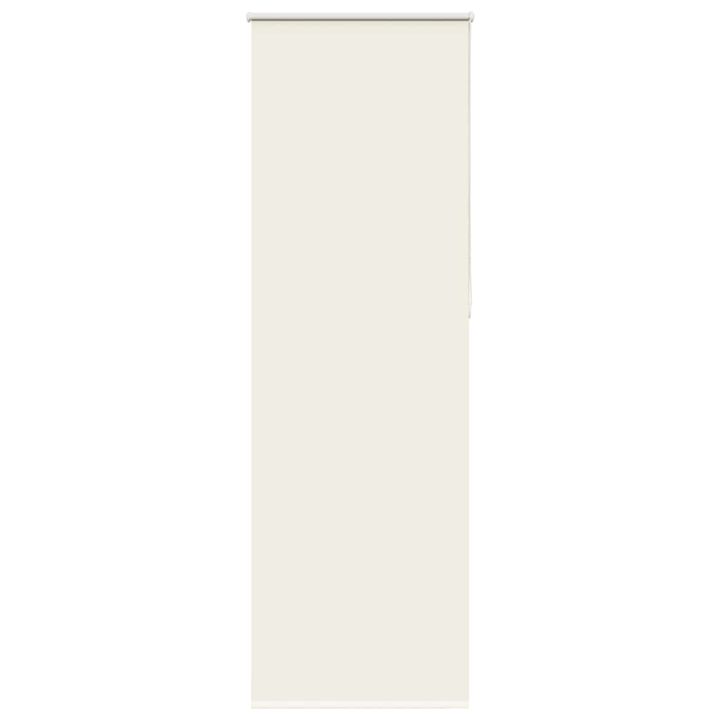 vidaXL Estor Enrollable Opaco Blanco Roto 75x230cm Tela Ancho 70,7cm