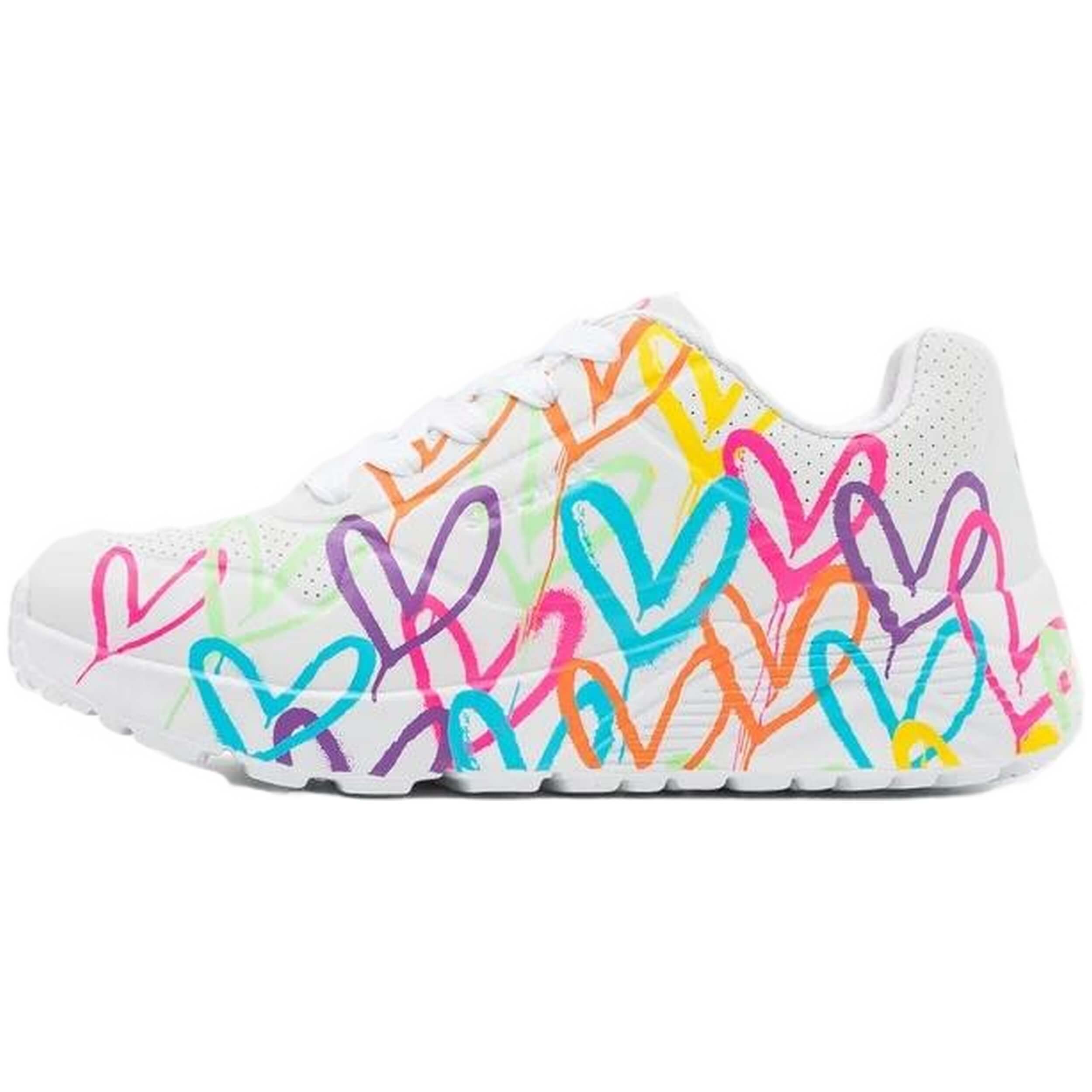 Deporte marca Skechers modelo 314064L-Wmn para niño/a en color blanco